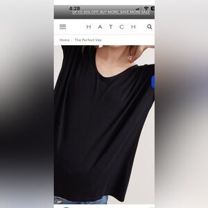 Hatch Charcoal Relaxed Tee